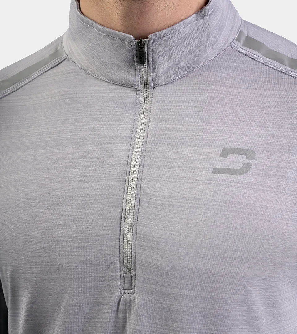 MICRO SPORT 1/4 ZIP - GREY