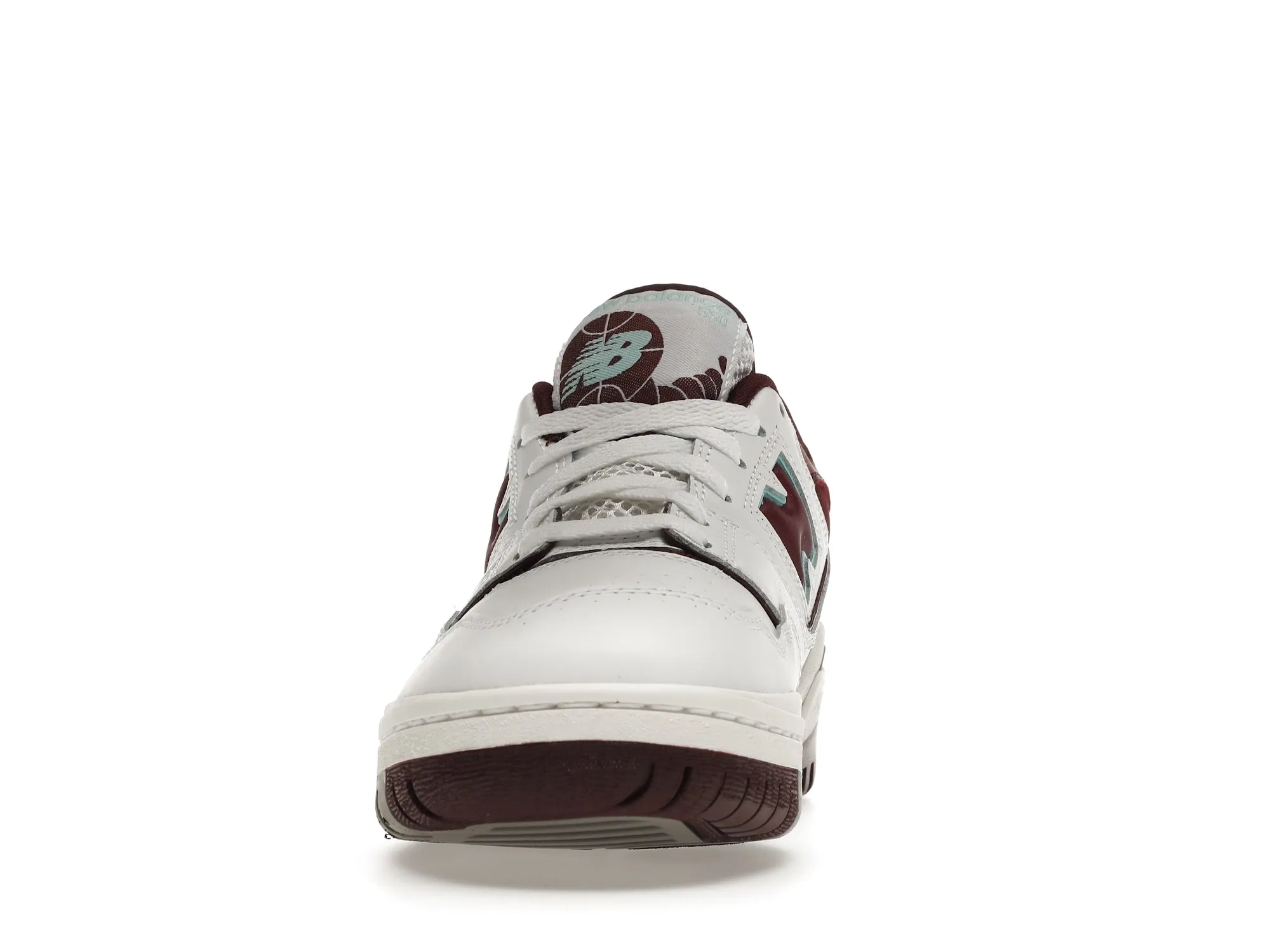 New Balance 550 Burgundy Cyan