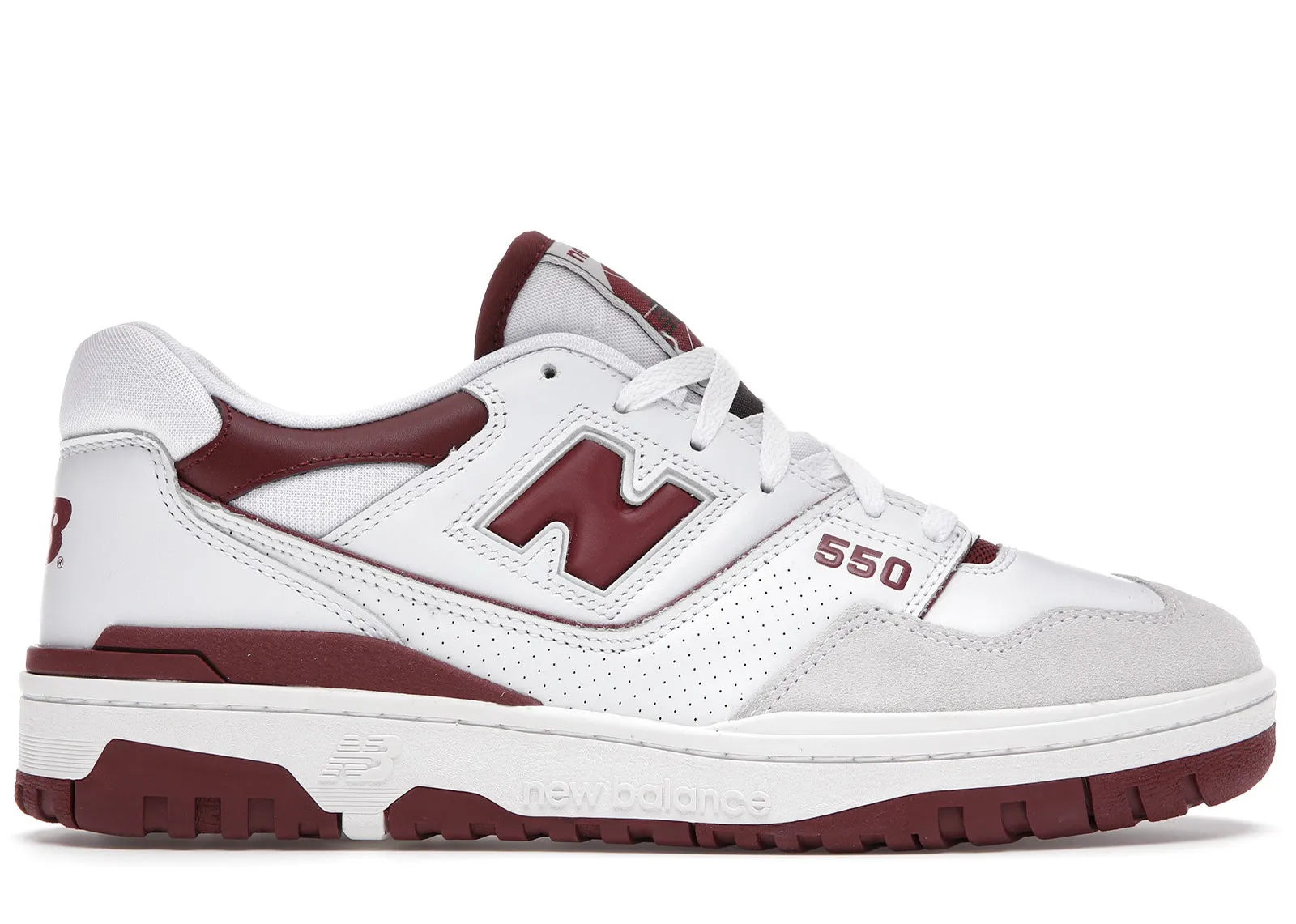 New Balance 550 "Sea Salt Burgundy"