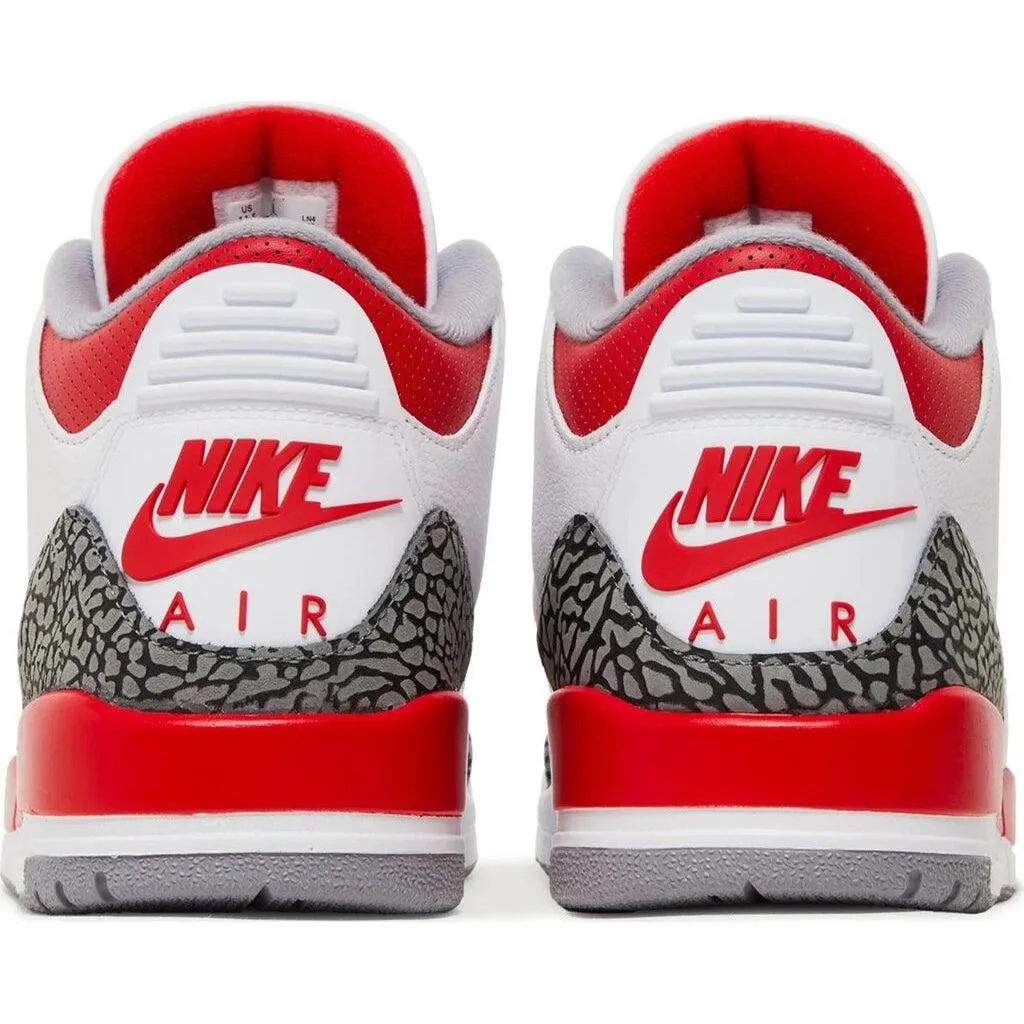 Nike Air Jordan 3 Retro 'Fire Red' 2022 M