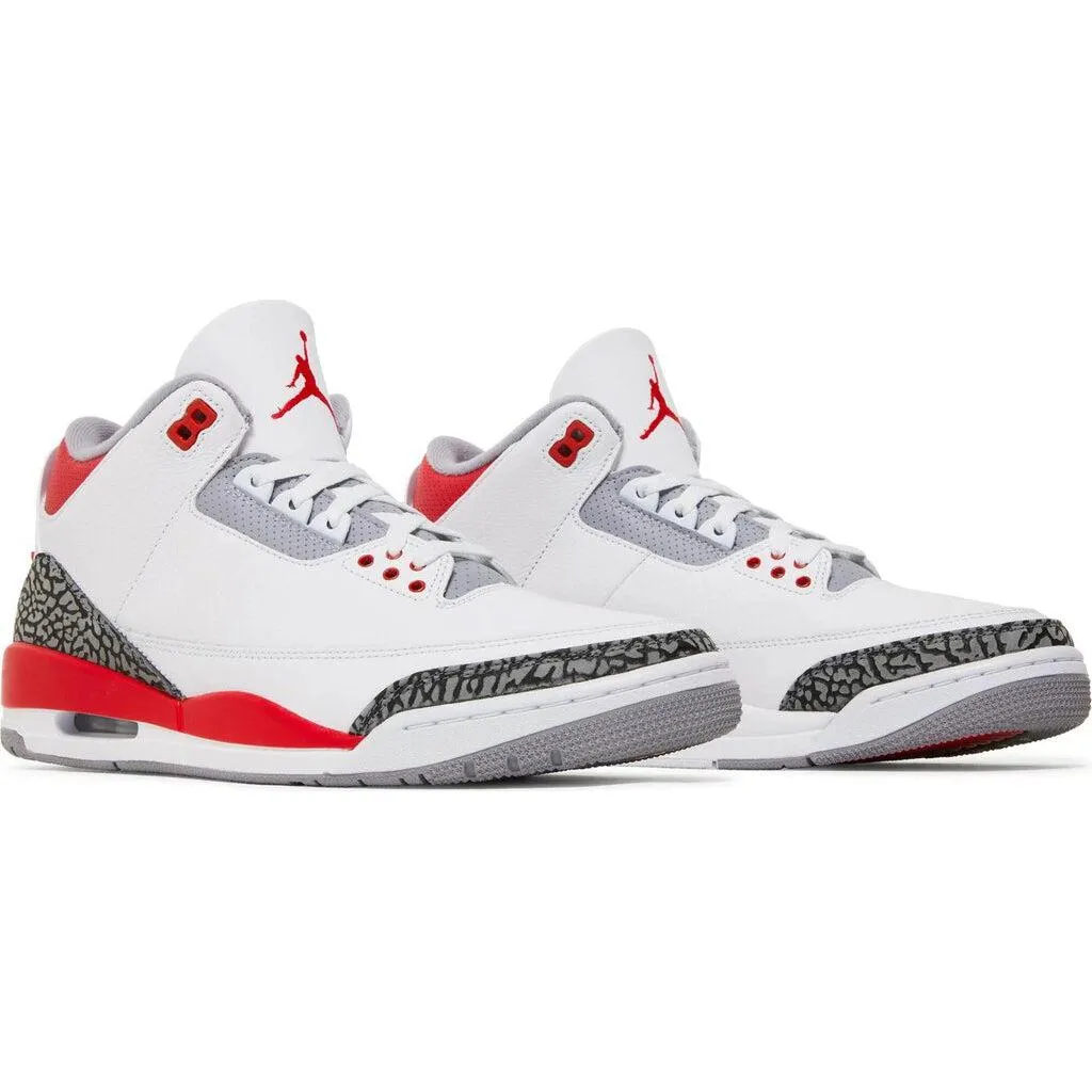 Nike Air Jordan 3 Retro 'Fire Red' 2022 M