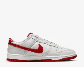 Nike Dunk Low Vast Grey Varsity Red