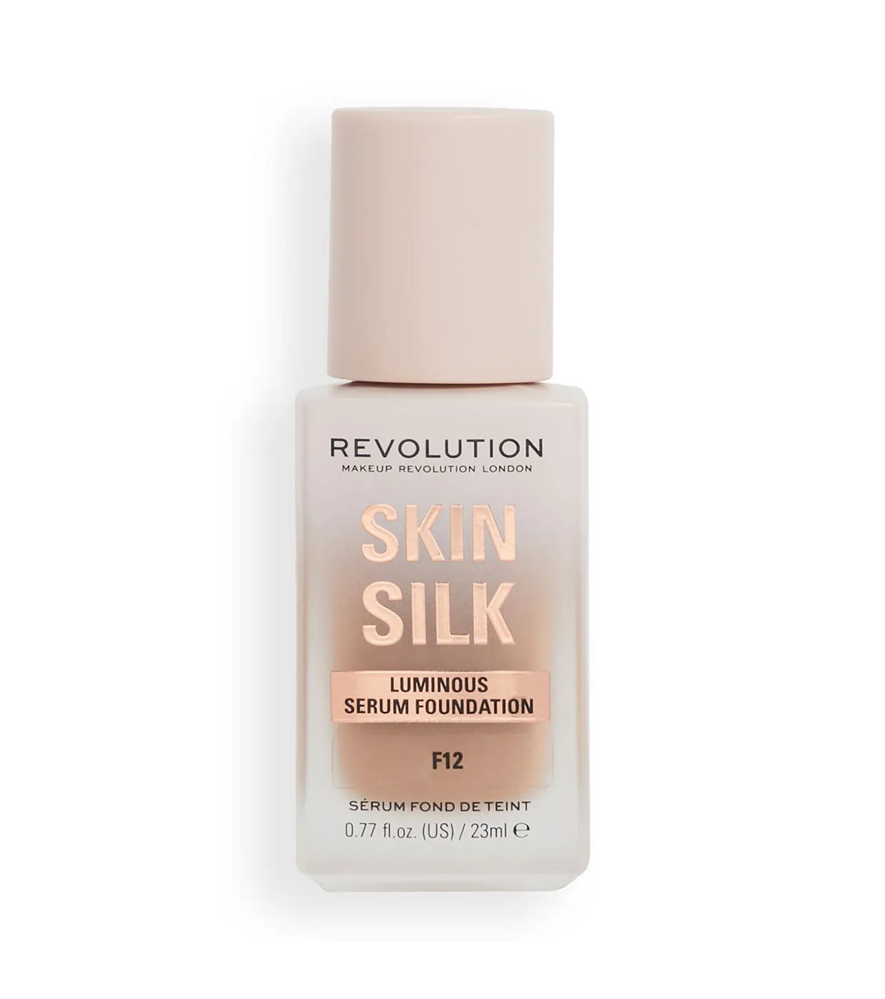 Revolution - Base de maquillaje Skin Silk Serum Foundation - F12