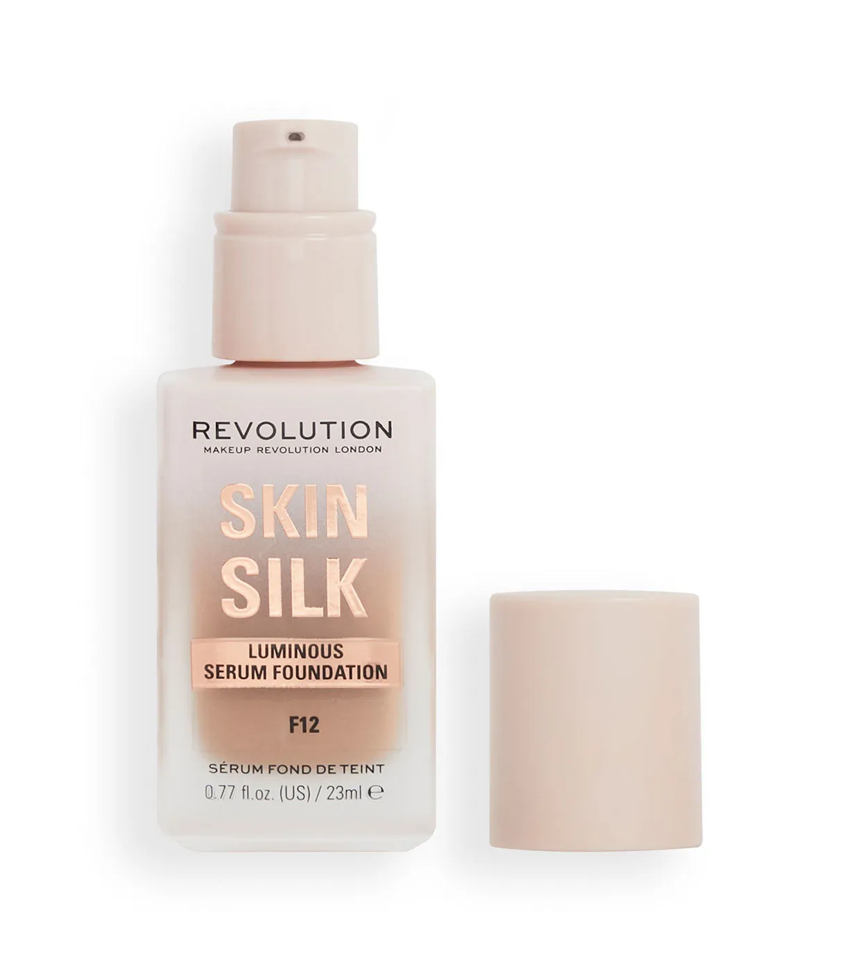 Revolution - Base de maquillaje Skin Silk Serum Foundation - F12