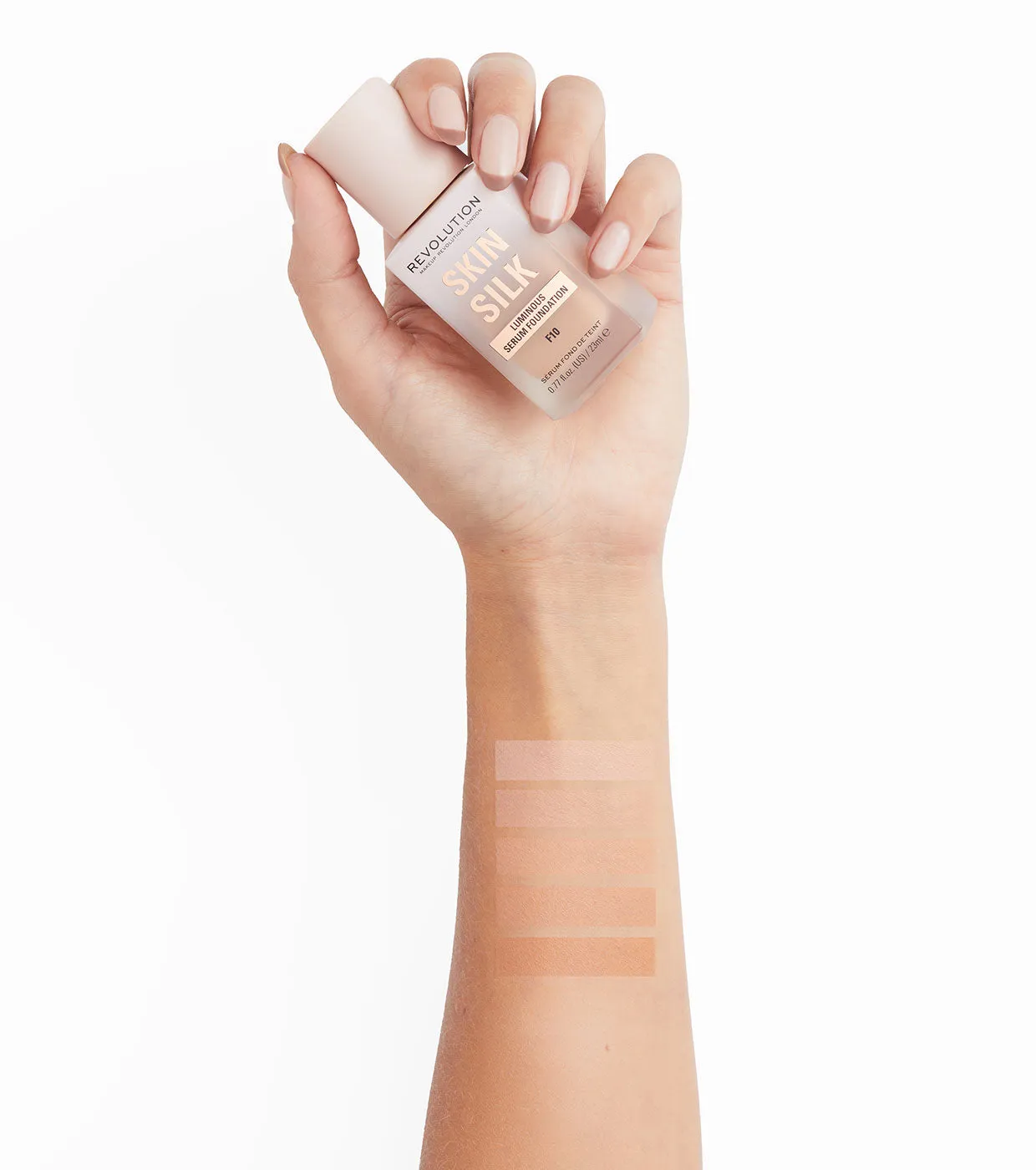 Revolution - Base de maquillaje Skin Silk Serum Foundation - F12