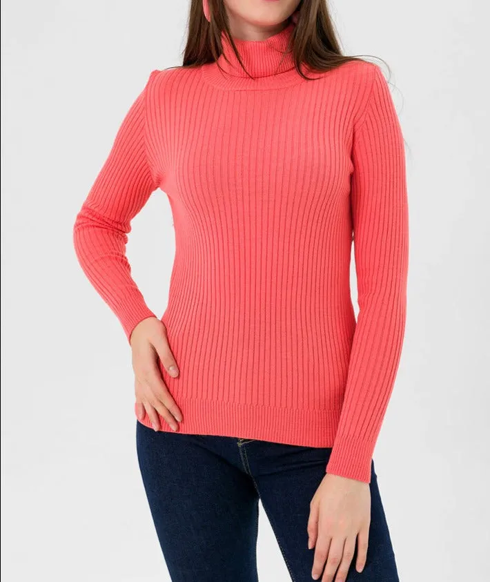 RIB KNIT SWEATER