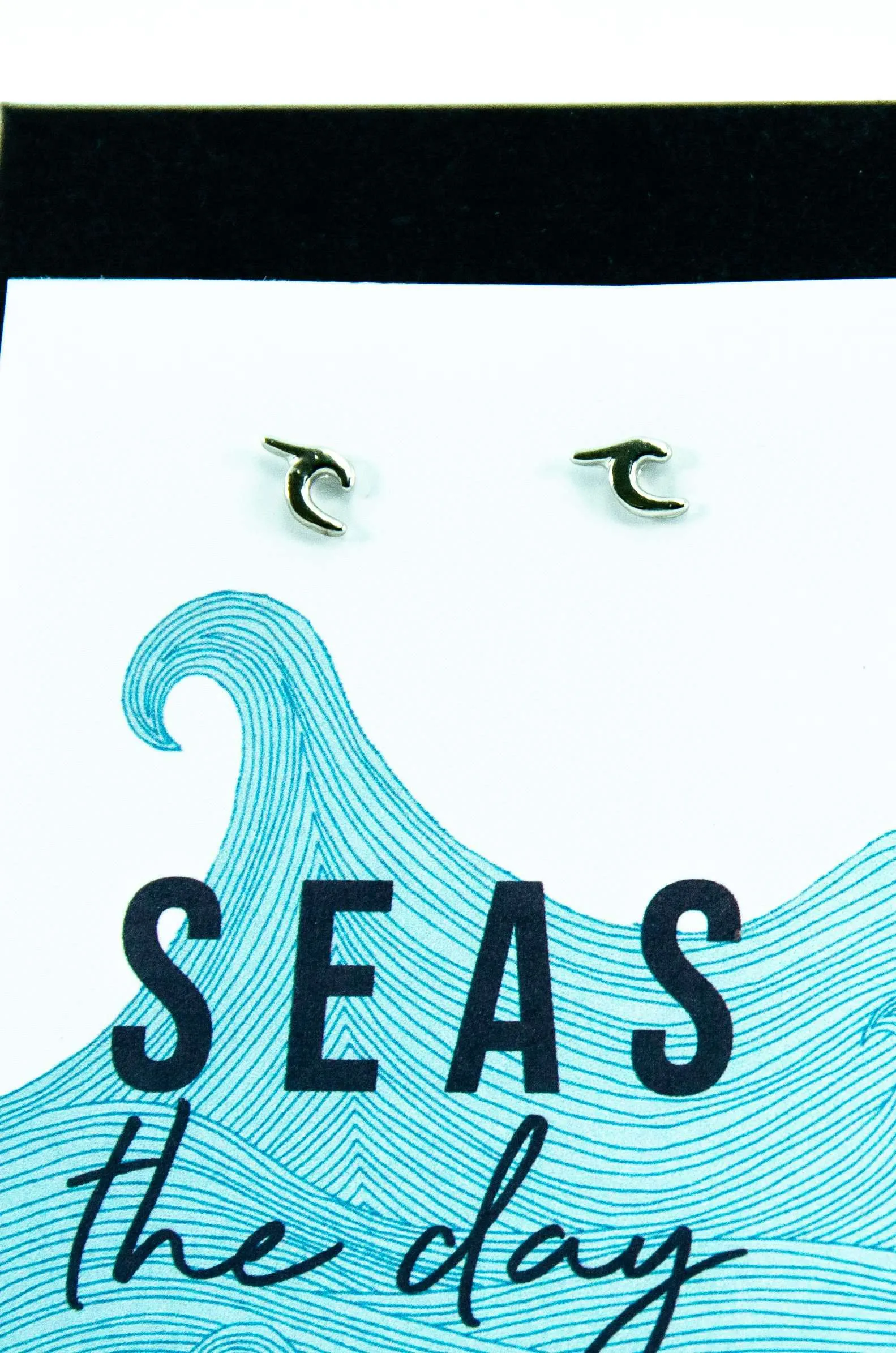 Seas The Day Wave Earrings