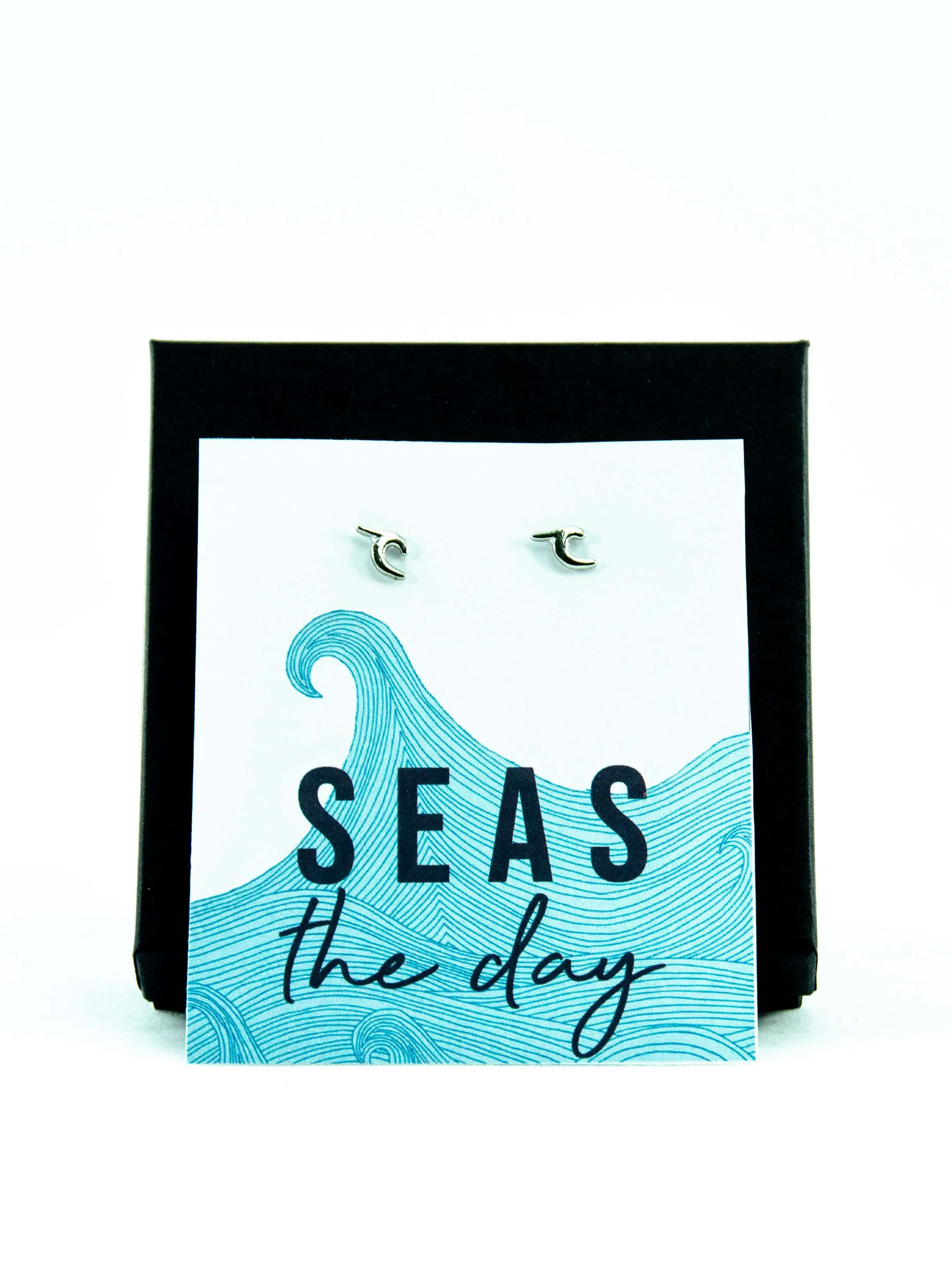 Seas The Day Wave Earrings