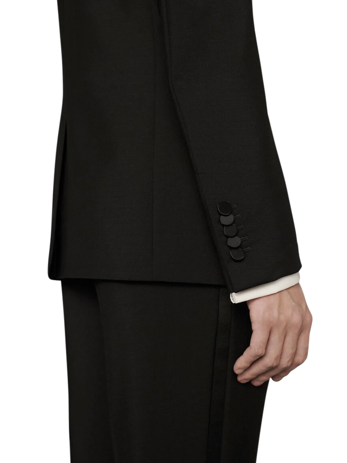 Slim fit mohair tuxedo