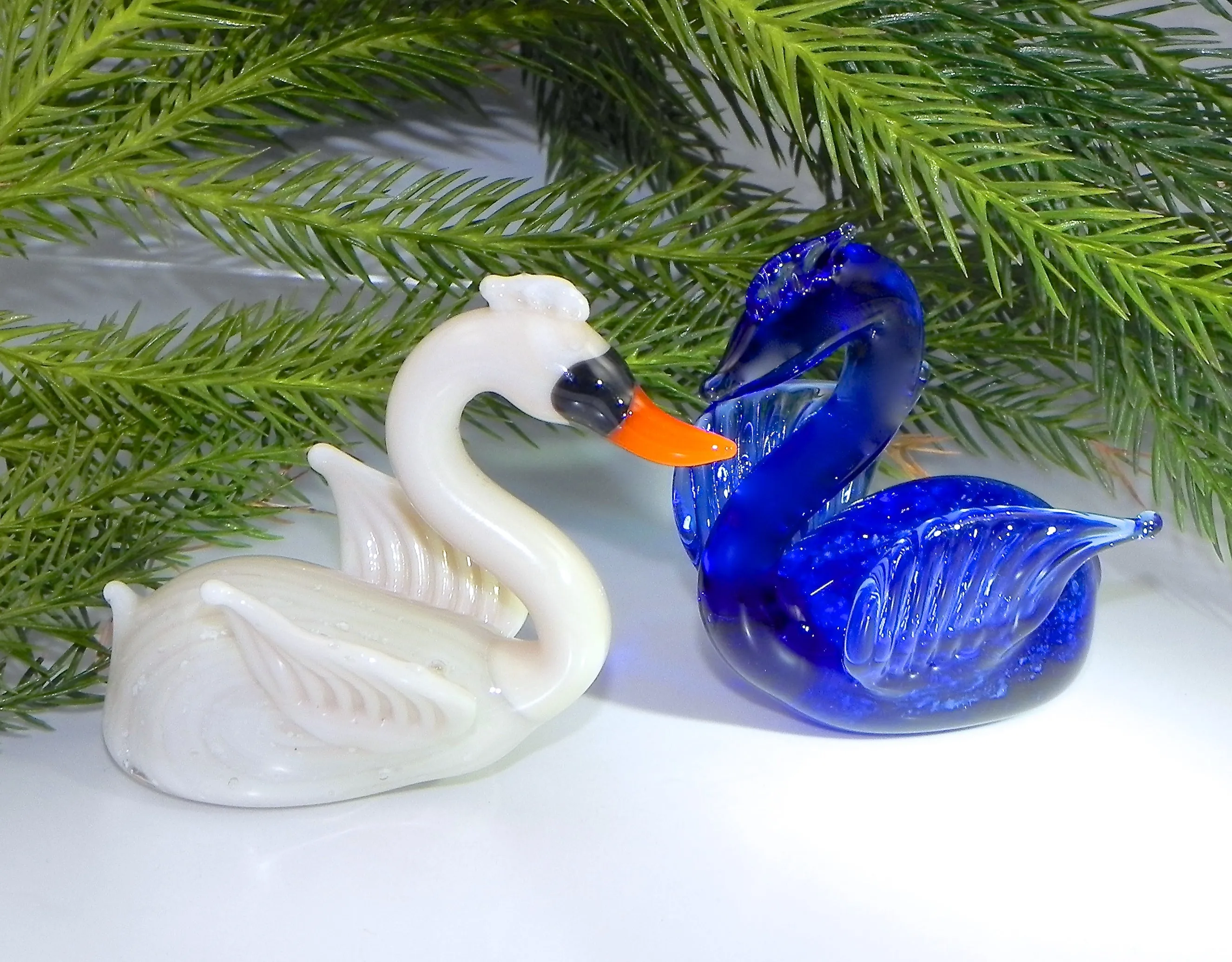 Swan with Infused Cremains