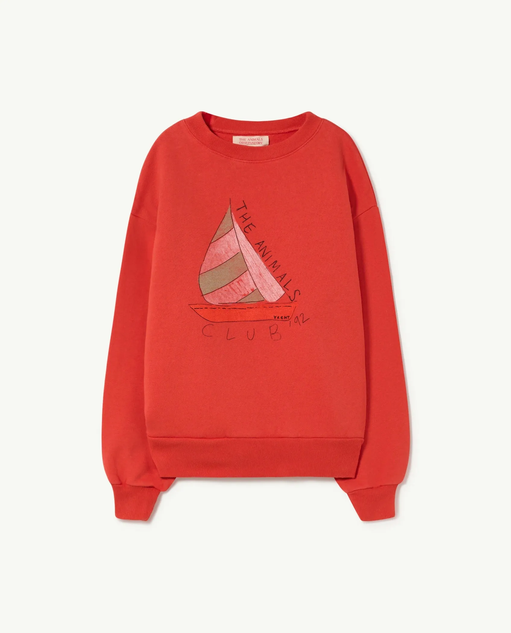 The Animals Observatory | Bear Sweatshirt Red