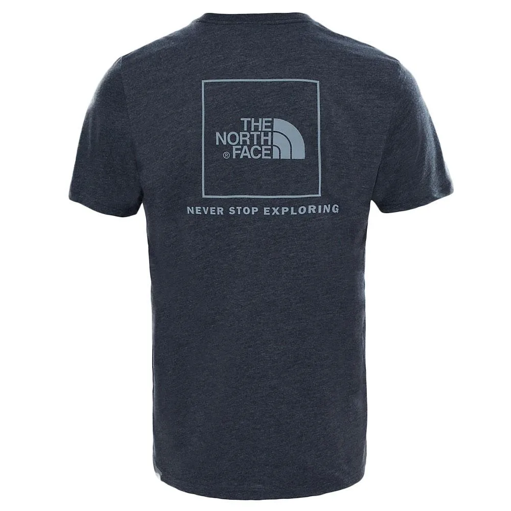 The North Face Men's Red Box T-shirt Tnf Dark Grey Heather / silver Reflective