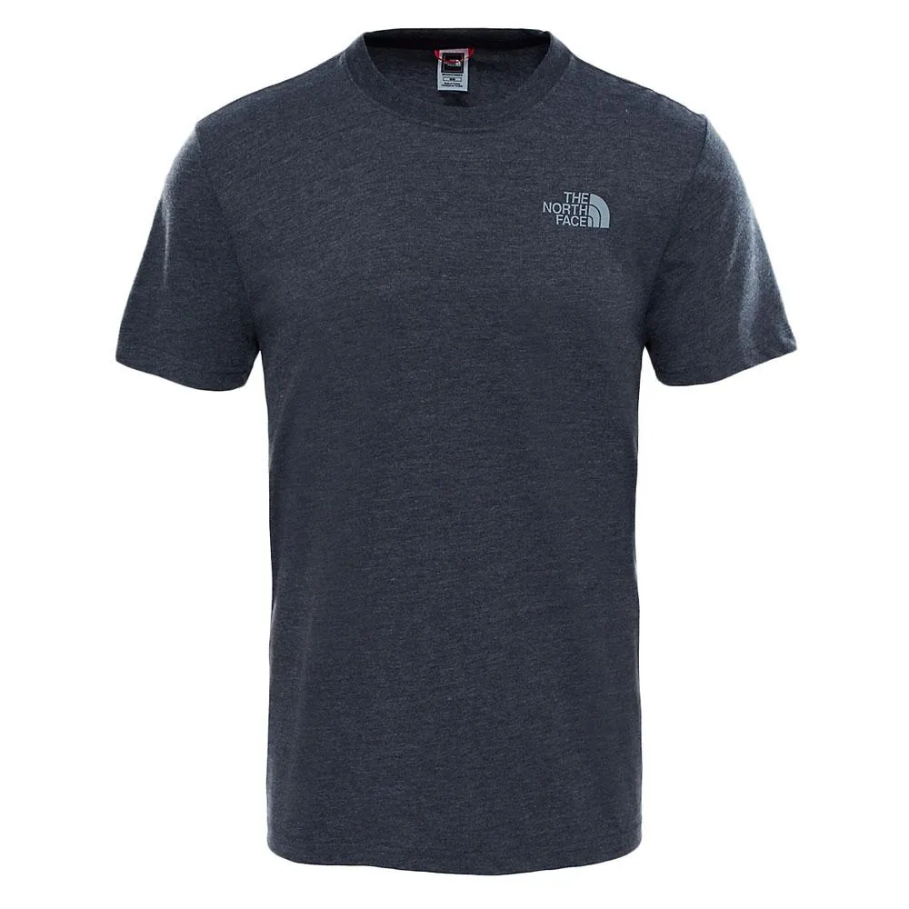 The North Face Men's Red Box T-shirt Tnf Dark Grey Heather / silver Reflective