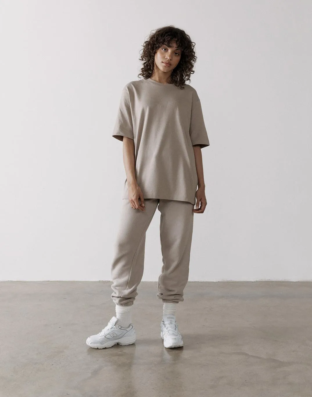 The Oversized Tee in Ashwood