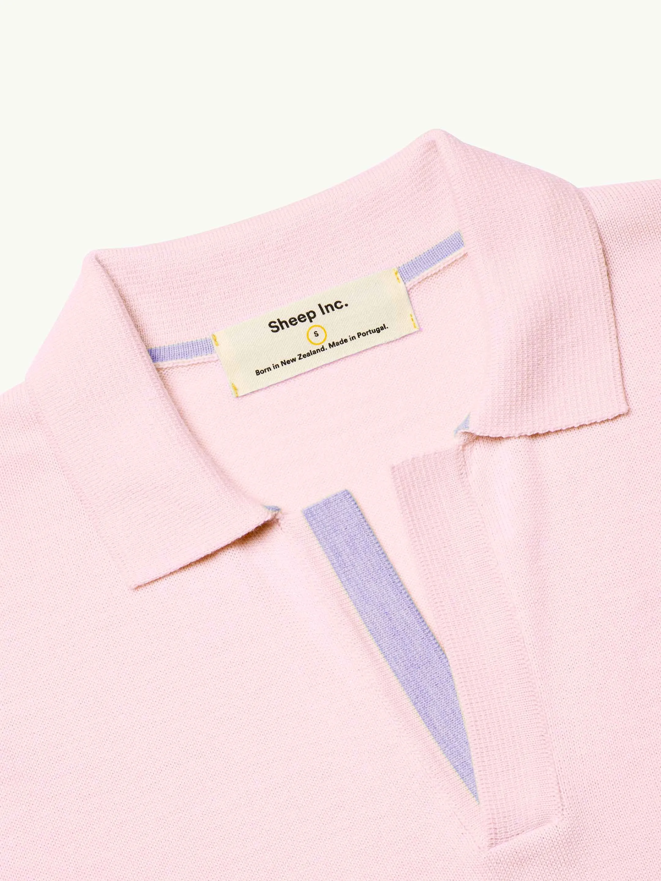 The Polo Shirt - Candyfloss Pink