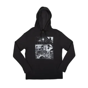 TIE Fighter Storyboard Collage Charcoal Hoodie