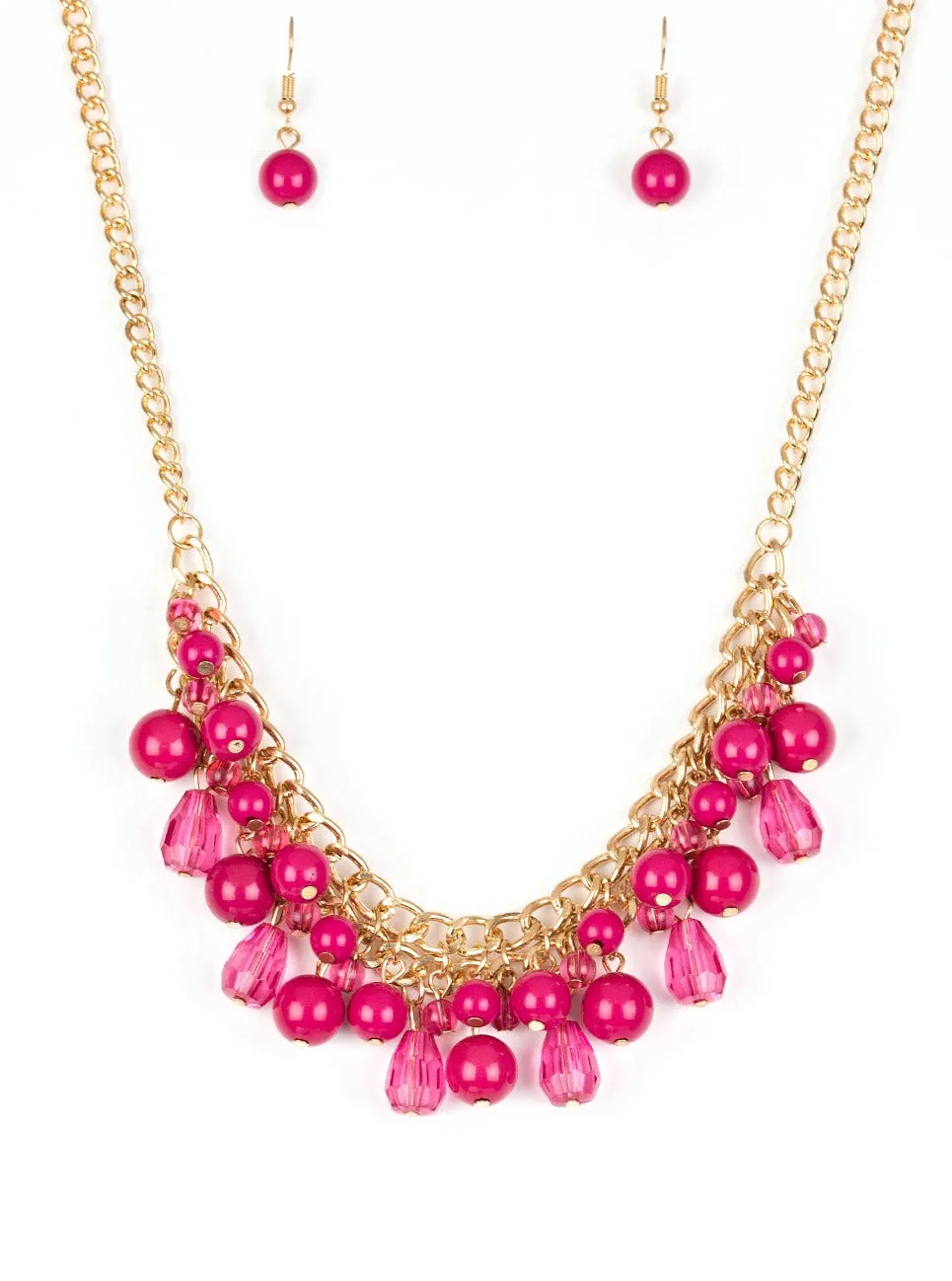 Tour de Trendsetter Pink Necklace Set