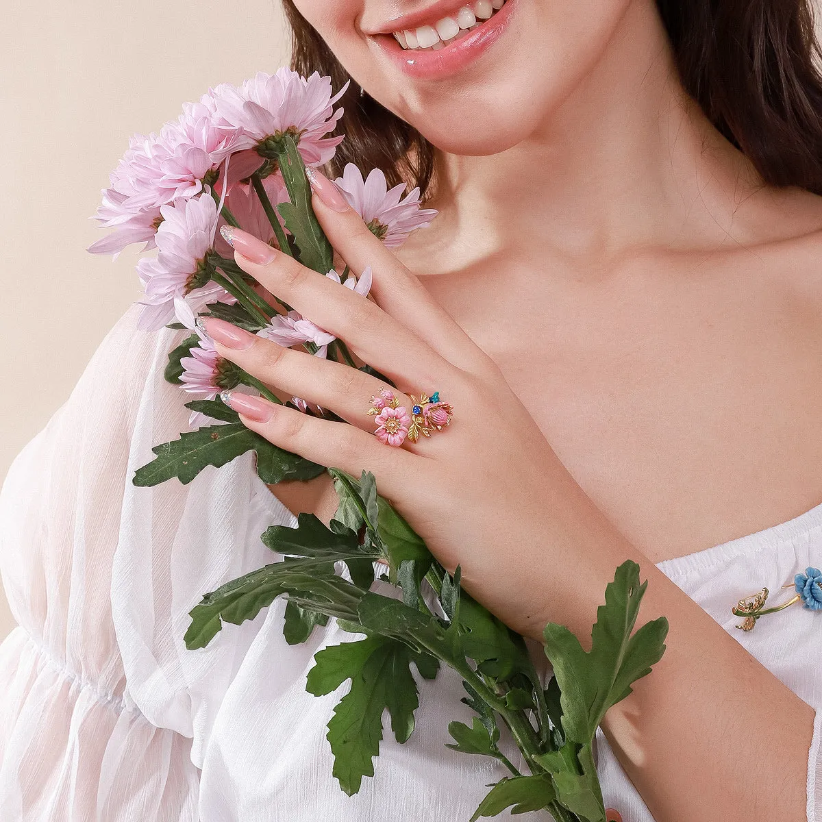 Tropical Flower Ring