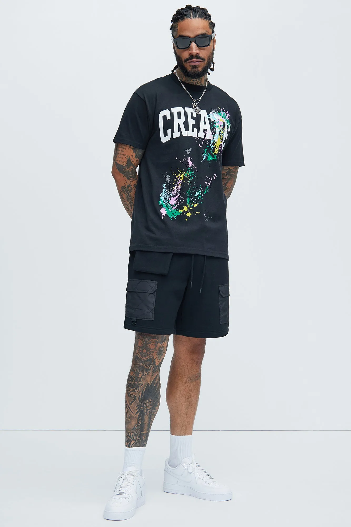 Tyson Everything We Need Sweat Shorts - Black