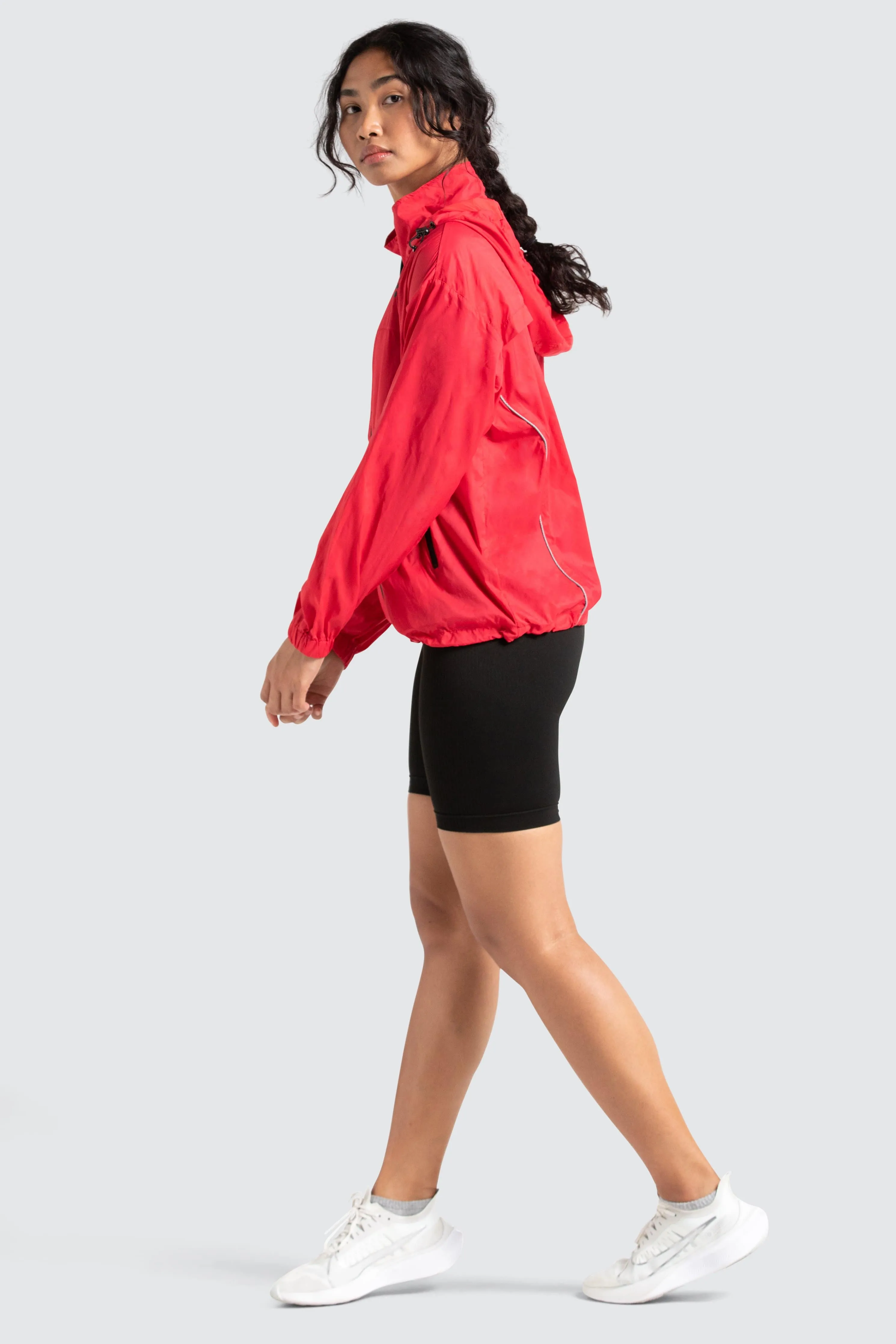 Unisex Marked Running Jacket - Red