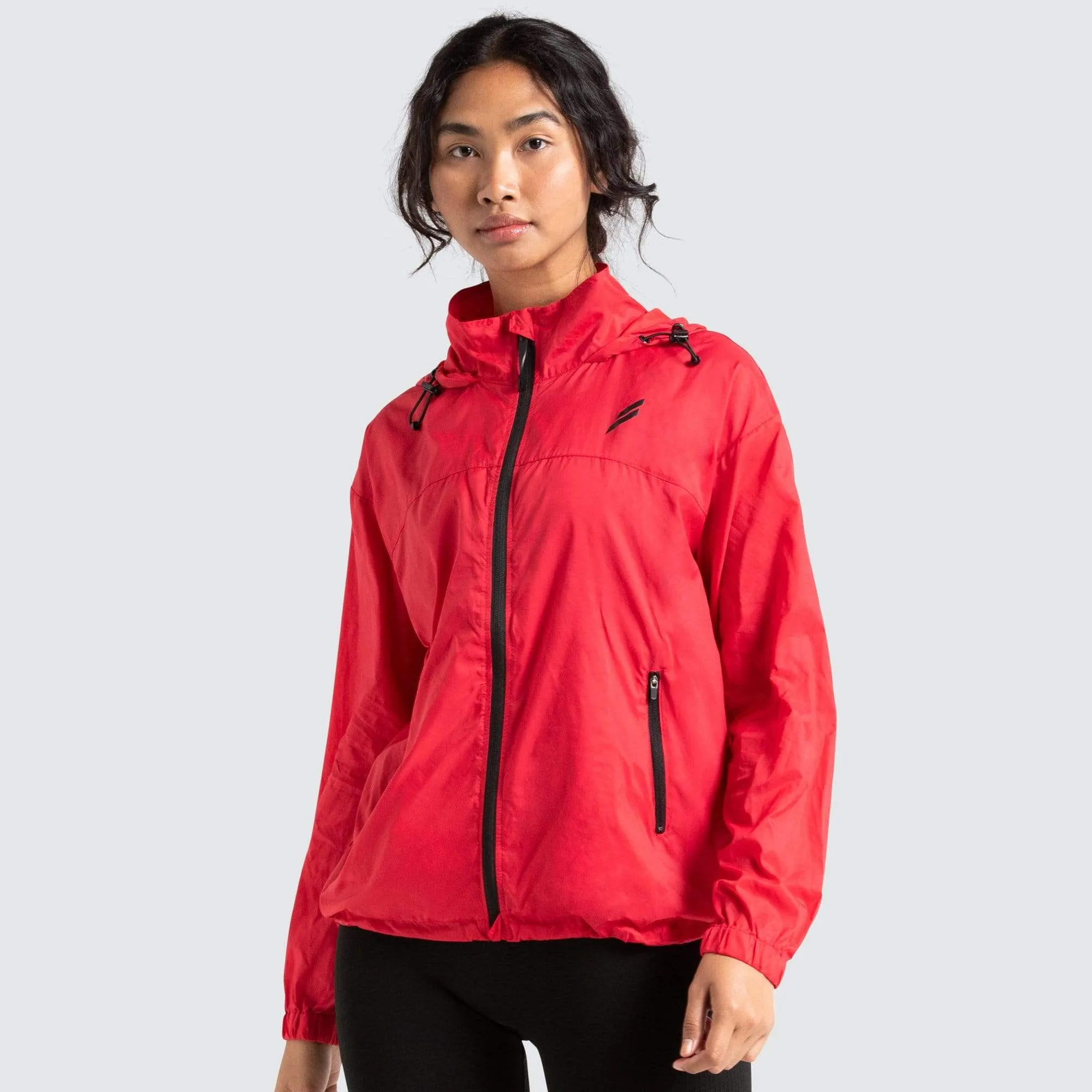 Unisex Marked Running Jacket - Red