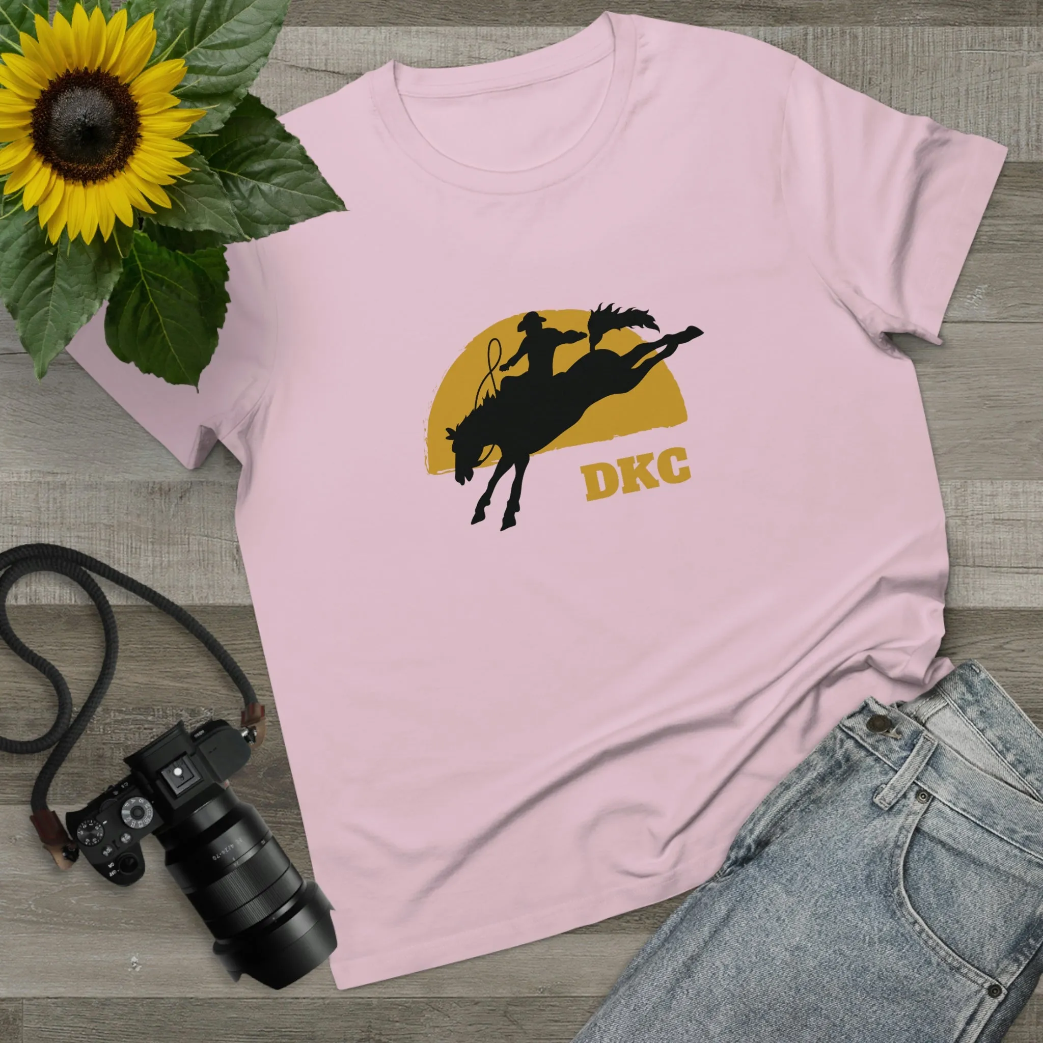 Women’s DKC horse Jump crew neck t-shirt