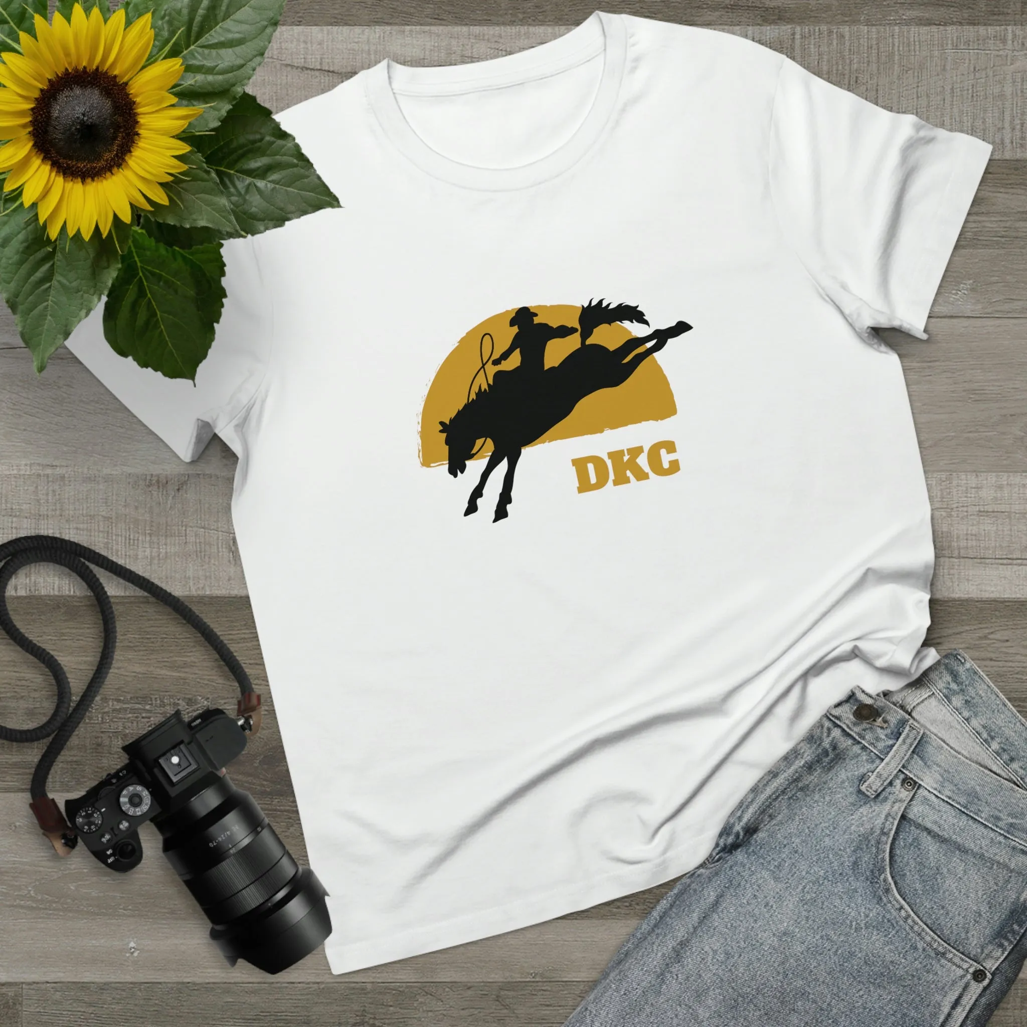 Women’s DKC horse Jump crew neck t-shirt