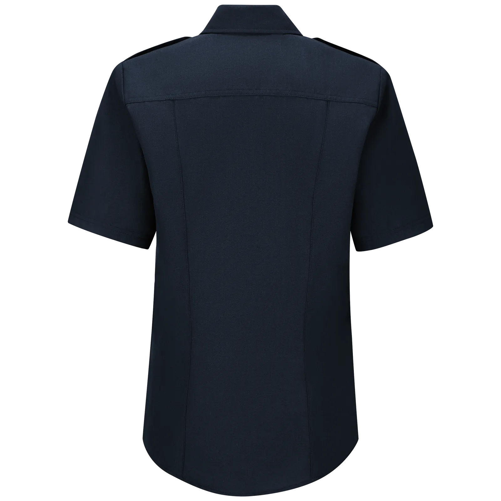 WORKRITE WOMEN'S CLASSIC SHORT SLEEVE FIRE CHIEF SHIRT - MIDNIGHT NAVY