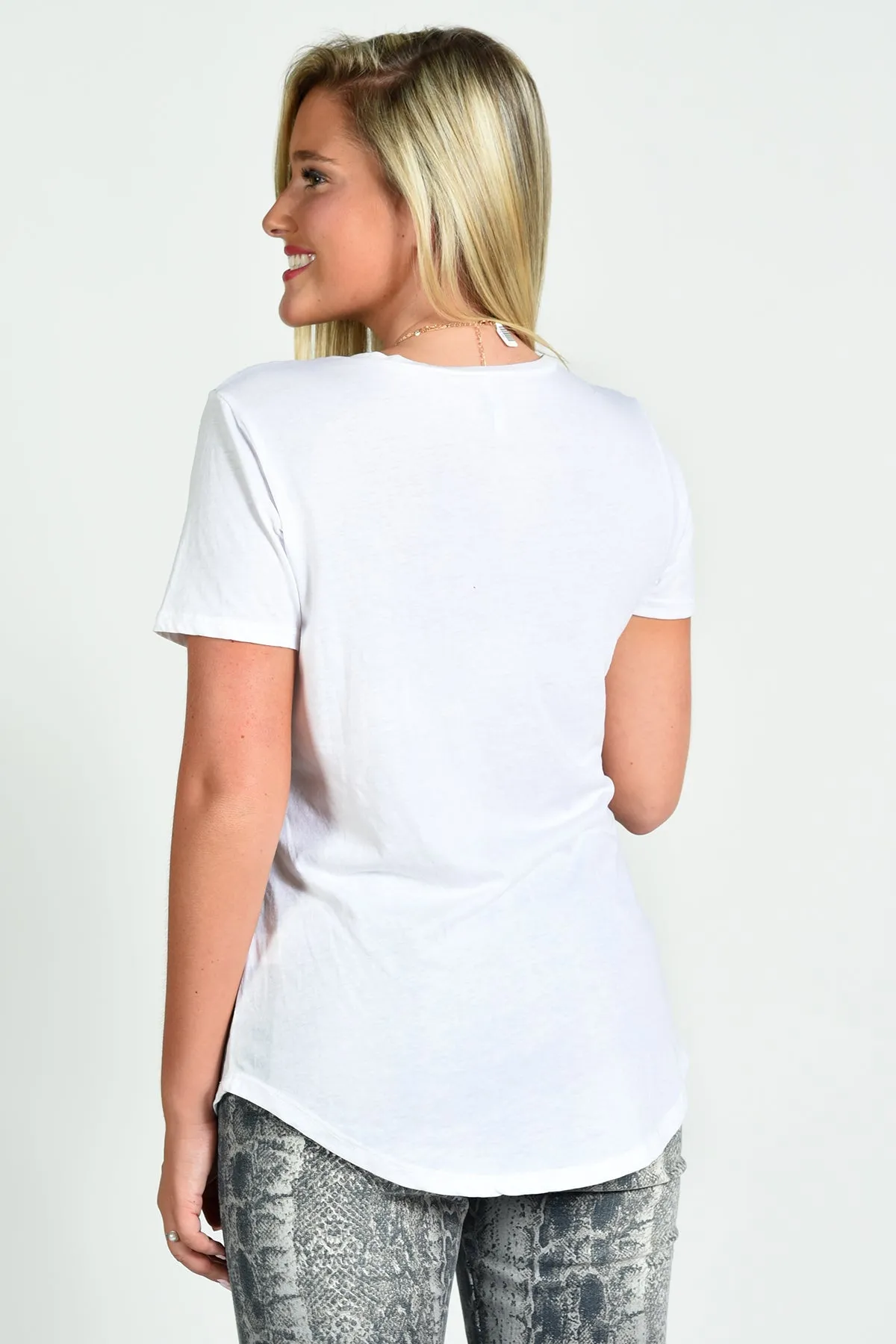 Z SUPPLY POCKET TEE -WHITE