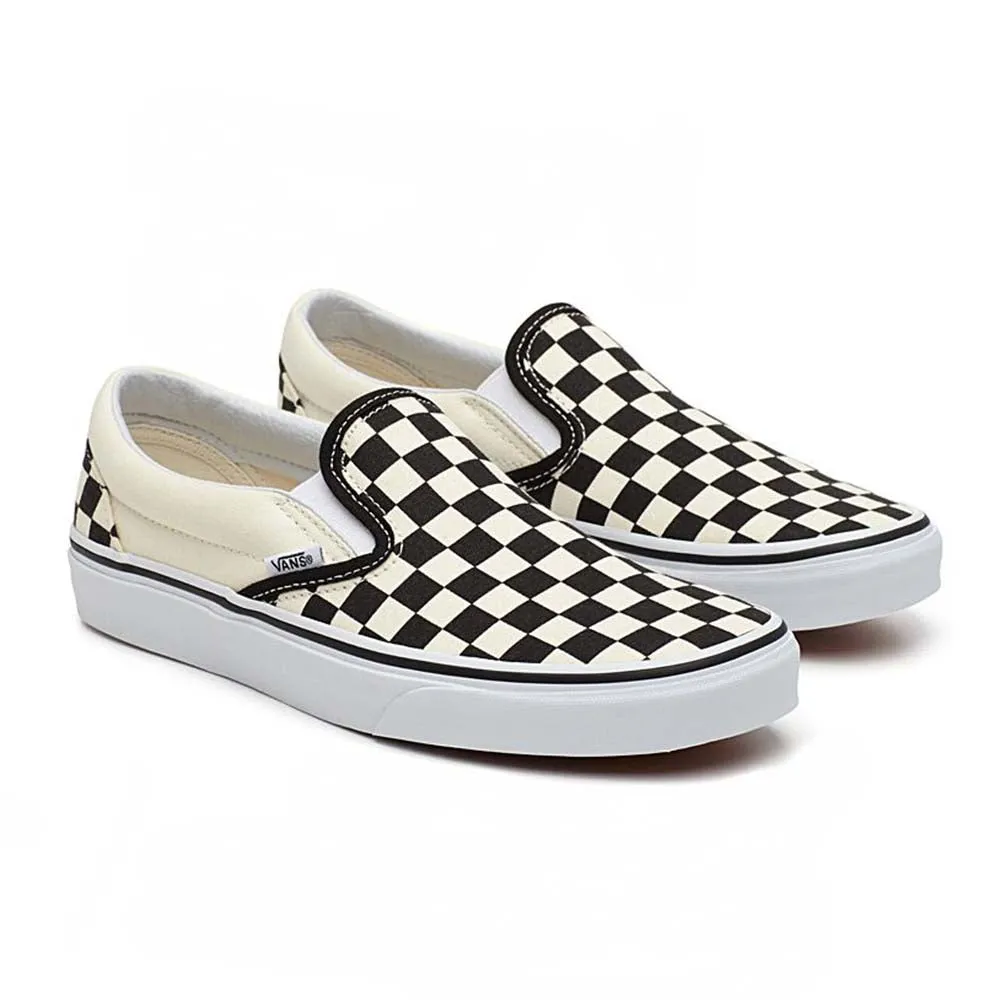 Zapatillas Vans Classic Slip On Black - White